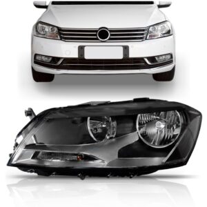 Farol Passat 11 12 2013 2014 Hatch E Sedan Eletrico 1ª Linha - Esquerdo/motorista