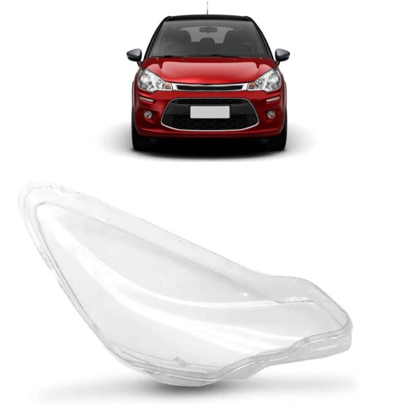 Lente Farol C3 2013 A 2016 Lado Direito