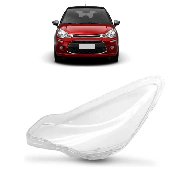 Lente Farol C3 2013 A 2016 Lado Esquerdo