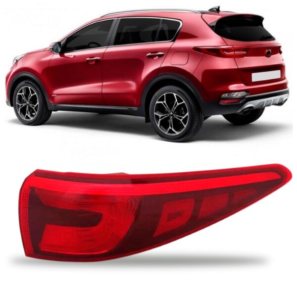 Lanterna Traseira Canto Sportage 2017 2018 Sem Led Oferta Lado Direito