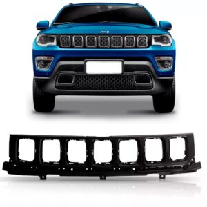 Grade Radiador Compass 2017 A 2018 S/ Moldura 1a Linha Preto