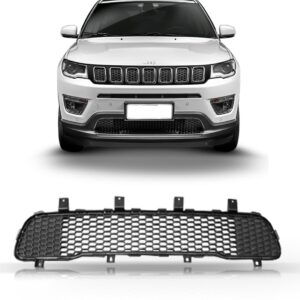 Grade Do Spoiler Dianteiro Compass 2017 2018 1a Linha Preto