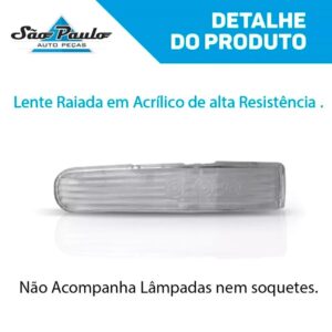 Lente Sinaleira Retrovisor Onix 2013 2014 2015 Lado Esquerdo