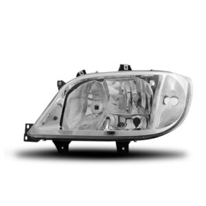 Farol Sprinter 03 04 05 06 07 08 09 10 11 Sem Auxiliar Liso Lado Esquerdo