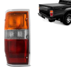 Sinaleira Traseira L200 1987 88 89 90 1991/1995 Aro Cromado Lado Esquerdo