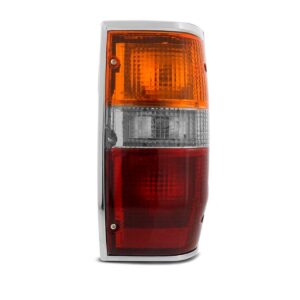 Sinaleira Traseira L200 1987 88 89 90 1991/1995 Aro Cromado Lado Esquerdo