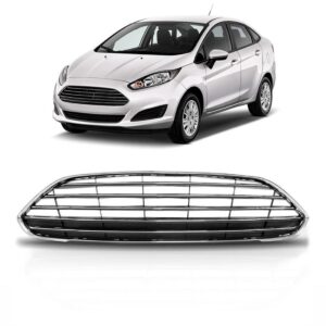 Grade Radiador Fiesta 2013 2014 A 2017 Sedan Com 1a Linha Fosco
