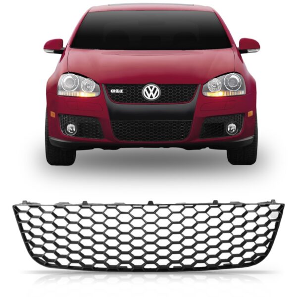 Grade Jetta 2007 2008 A 2010 Gli Inferior Colmeia 1a Linha Preto