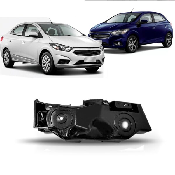 Guia Suporte Parachoque Dianteiro Onix 2016 A 2018 Prisma Lado Esquerdo