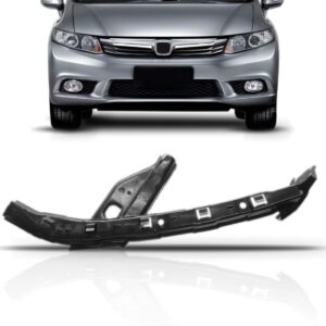 Moldura Suporte Farol Honda Civic 2012 2013 2014 2015 Ferro Esquerdo