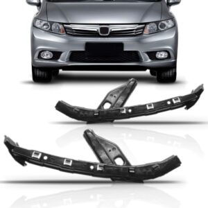 Moldura Suporte Farol Honda Civic 2012 2013 2014 2015 Ferro Esquerdo