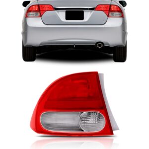 Sinaleira Traseira Honda Civic 2007 2008 2009 2010 2011 Lado Esquerdo