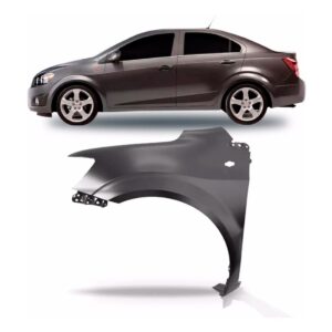 Paralama Sonic 2012 2013 2014 Com Furo Lado Esquerdo