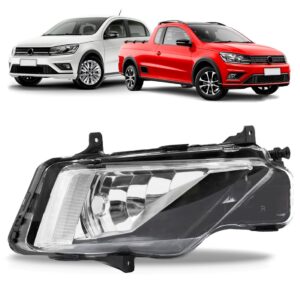 Farol Milha Auxiliar Saveiro G7 Gol Track 17 18 19 1ª Linha Direito