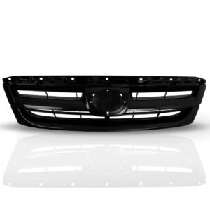Grade Radiador Hilux Sw4 2005 A 2008 Sem Friso 1a Linha Preto