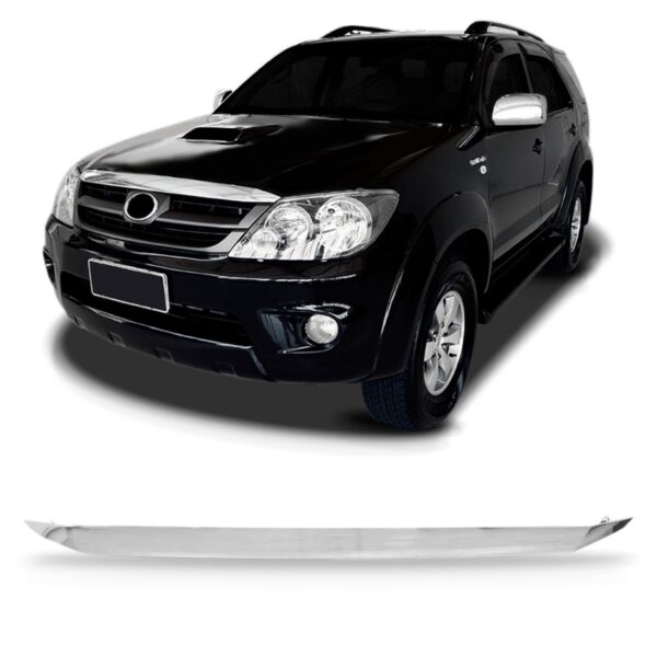 Friso Tela Radiador Hilux Sw4 2005 2006 2007 2008 Cromada