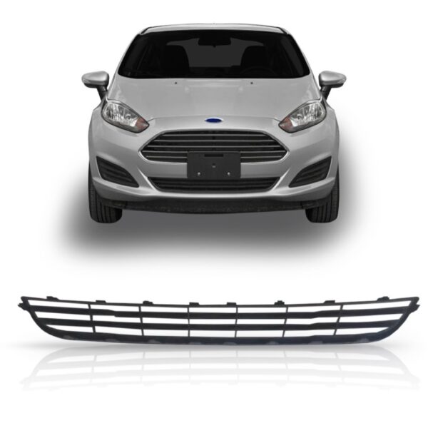 Grade Parachoque Fiesta Sedan 2013 2014 A 2016 2017 1a Linha Fosco