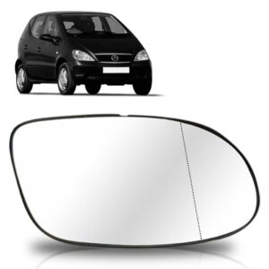 Lente Retrovisor Mercedes Classe A 99 A 05 Lente Branca Lado Direito