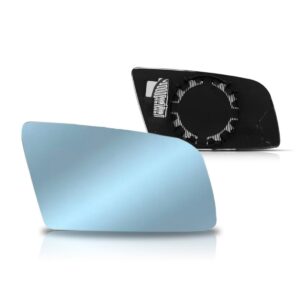 Lente Retrovisor Bmw Serie 5 03 A 07 Azul Com Aquecimento Lado Direito