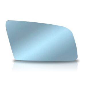 Lente Retrovisor Bmw Serie 5 03 A 07 Azul Com Aquecimento Lado Esquerdo