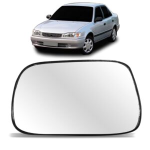 Lente Retrovisor Para Corolla 1998 1999 2000 2001 2002 Lado Esquerdo