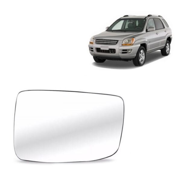 Lente Retrovisor Sportage 2005 2006 2007 2008 2009 2010 Nova Lado Direito