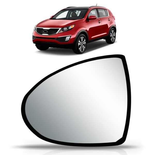 Espelho Retrovisor Sportage 2011 2012 2013 2014 2015 2016 Lado Esquerdo