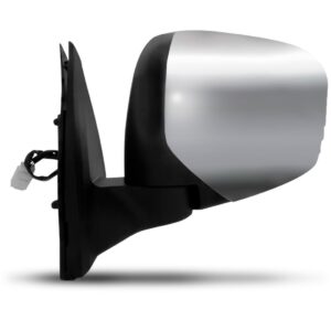 Retrovisor Triton 2008 A 2013 Eletrico Retratil Capa Cromada Lado Esquerdo