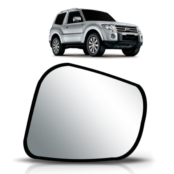 Lente Retrovisor Pajero Full 2008 A 2021 C/ Aquecimento- Lado Direito