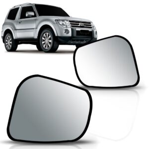 Lente Retrovisor Pajero Full 2008 A 2021 C/ Aquecimento- Lado Direito