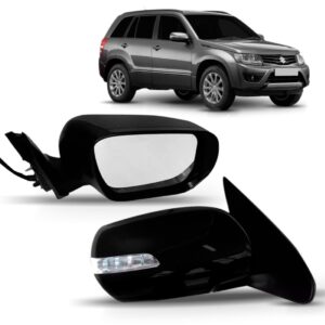 Espelho Retrovisor Grand Vitara 2013 A 2014 Elétrico Lado Direito