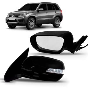 Espelho Retrovisor Grand Vitara 2013 A 2014 Elétrico Lado Esquerdo