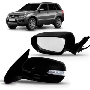 Espelho Retrovisor Grand Vitara 2013 A 2014 Elétrico Lado Esquerdo