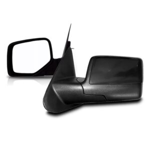 Retrovisor Ranger 2010 A 2012 Manual Preto Lado Esquerdo