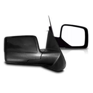 Retrovisor Ranger 2010 A 2012 Manual Preto Lado Esquerdo