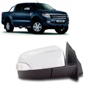 Retrovisor Ranger 2013 14 15 2016 Cromado Eletrico Com Seta Lado Direito