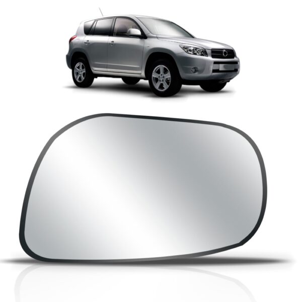 Lente Retrovisor Rav4 2006 A 2008 C/ Aquecimento.