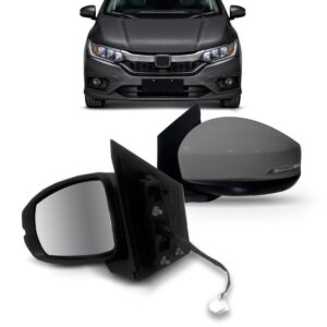 Espelho Retrovisor City 2014 Á  2018 Elétrico C/ Pisca. Lado Direito