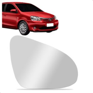 Lente Retrovisor Etios 2014 15 16 17 18 19 20 2021 Eletrico Lado Direito