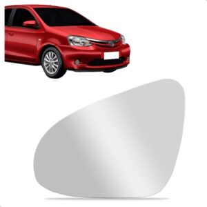 Lente Retrovisor Etios 2014 15 16 17 18 19 20 2021 Eletrico Lado Esquerdo