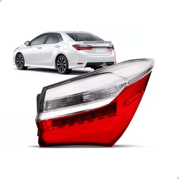 Lanterna Canto Traseira Corolla 2018 E 2019 Com Led Lado Direito