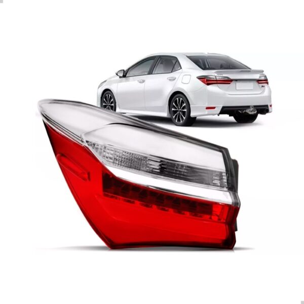 Lanterna Canto Traseira Corolla 2018 E 2019 Com Led Lado Esquerdo