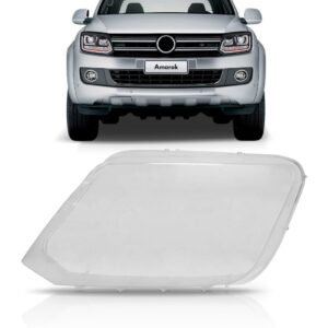 Lente Farol Volkswagen Amarok 2010 2011 2012 2013 2014 Lado Esquerdo