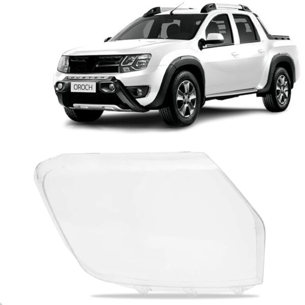 Lente Farol Duster 2016 A 2020 Acrílico Lado Direito