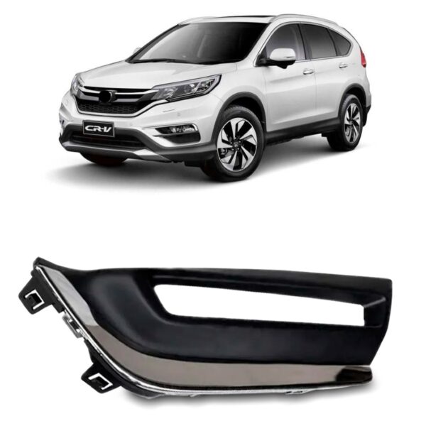 Moldura Milha Crv 2018 2019 Com Friso Cromado Lado Direito