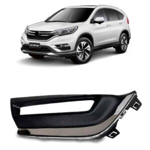 Moldura Milha Crv 2018 2019 Com Friso Cromado Lado Esquerdo