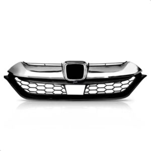 Grade Compatível Com Honda Cr-v 2018 2019 2020 Friso Cromado Preto