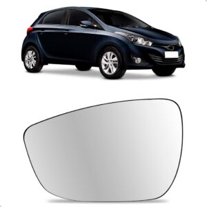 Lente Retrovisor Hb20 2012 2013 2014 A 2019 S/ Aquecimento Lado Esquerdo