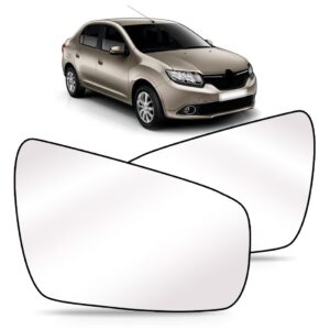 Lente Retrovisor Logan Sandero 2014 2015 2016 2017 Lado Esquerdo