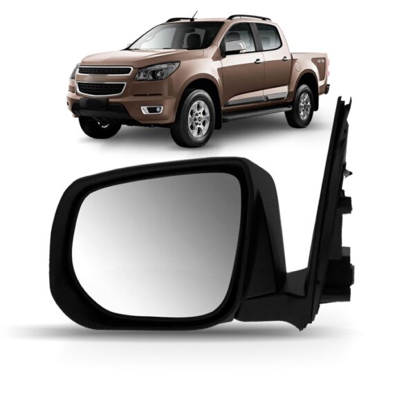 Retrovisor S10 2012 A 2016 Eletrico Retratil Com Pisca Lado Esquerdo